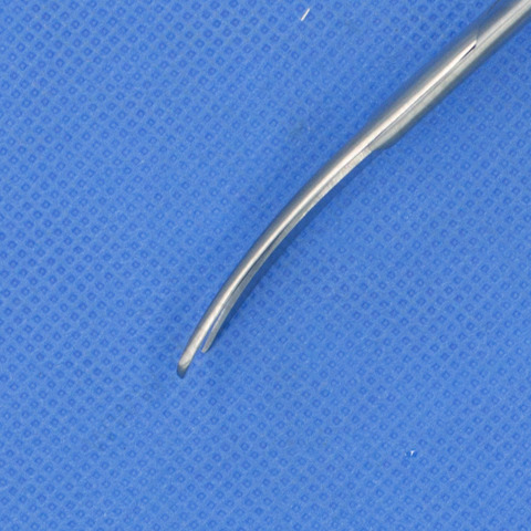 Nożyczki operacyjne 13 cm ostro-tępe - zagięte